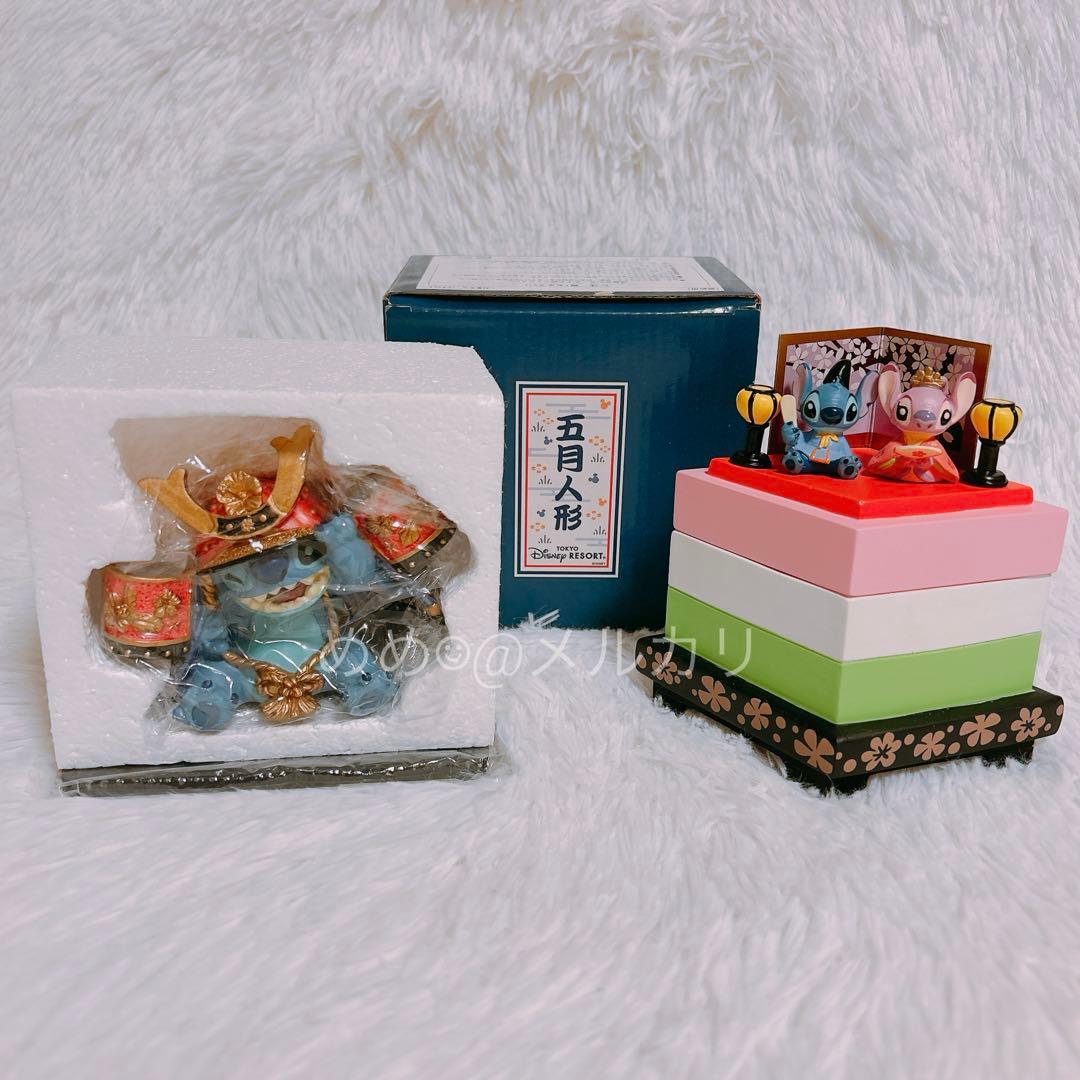東京ディズニーリゾート ディズニーストア スティッチ 五月人形 雛飾り セット