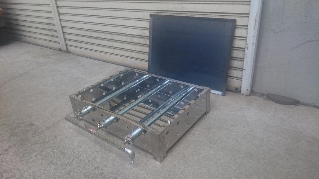 新品　プロパン　ガスグリラー　業務用　送料無料　お好み焼きそば