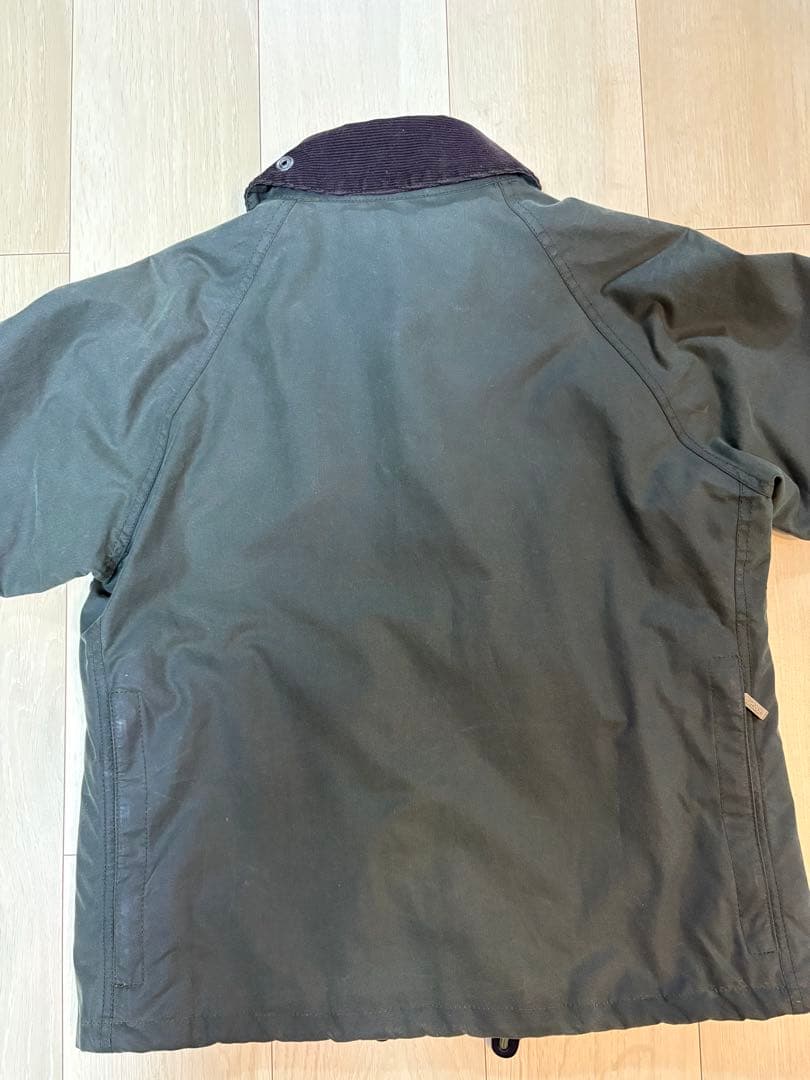 w*o様 Barbour Spey oiled wax jacket 36