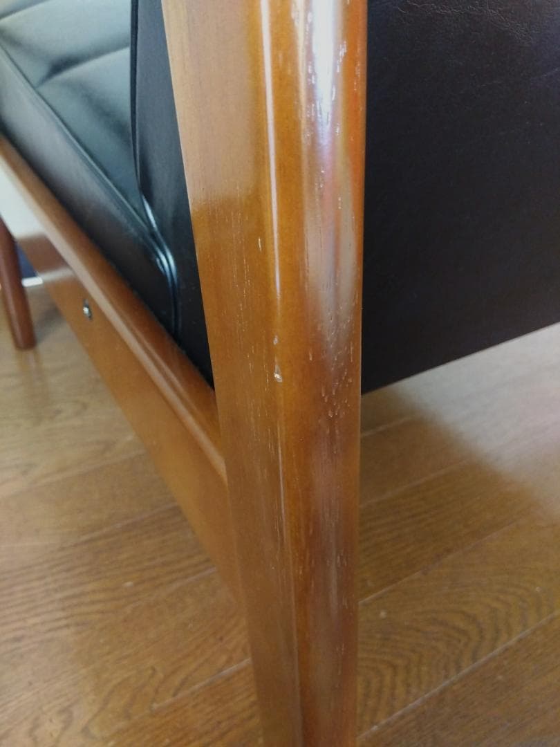 カリモク60 Kチェア 1シーター スタンダードブラック W36170BW ②