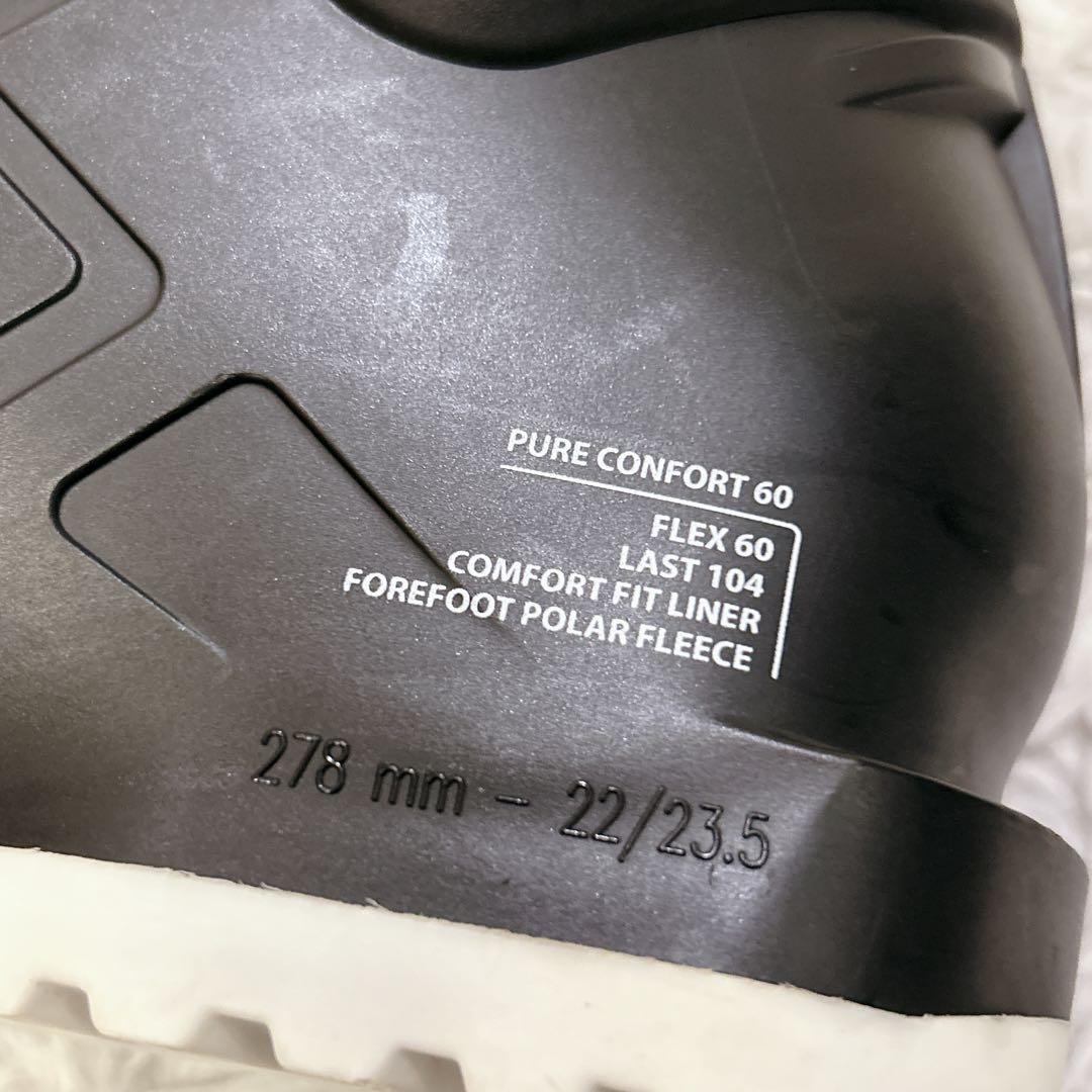 【美品】ROSSIGNOL PURE COMFORT スキーブーツ ブラック