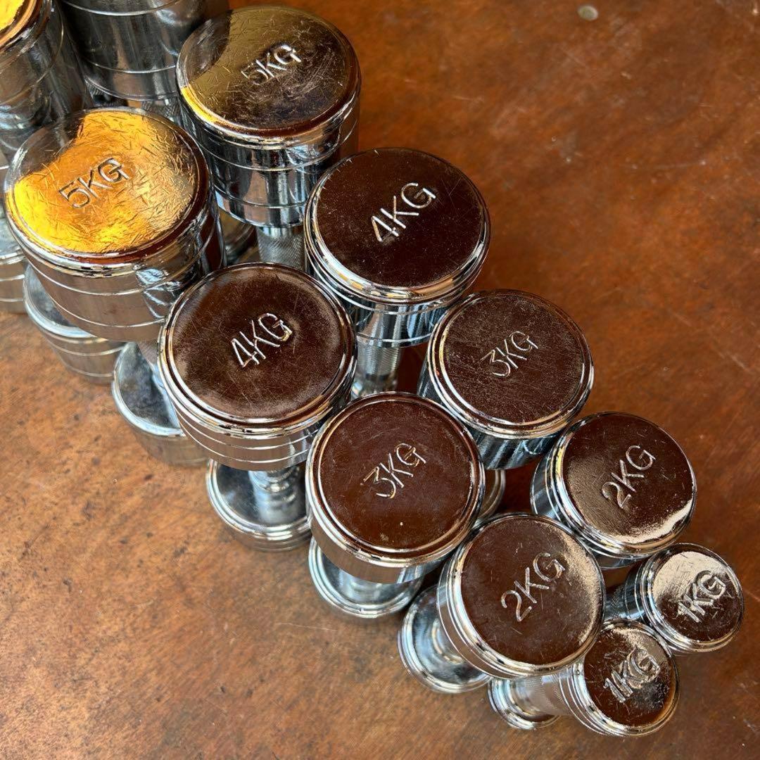 Seven様 BODYMAKER クロームダンベル1〜10kgペア①