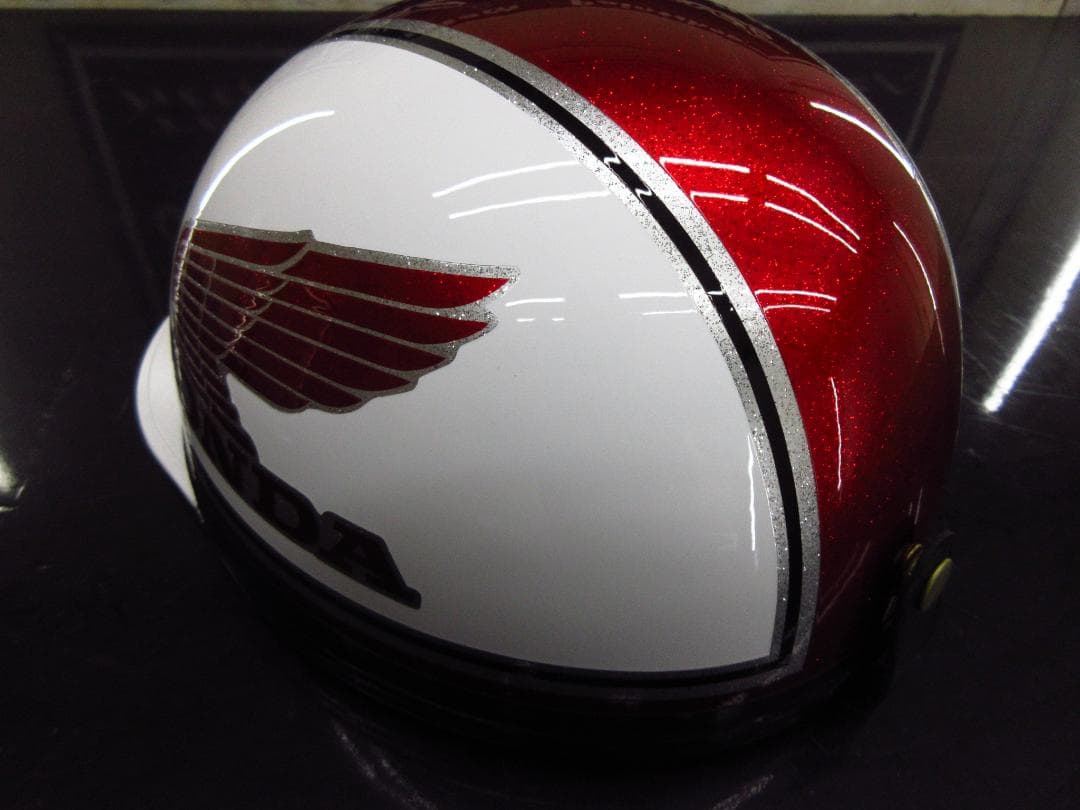 三つボタン‼送料込！！カスタムコルク半　ホンダ　ラメ最安値076