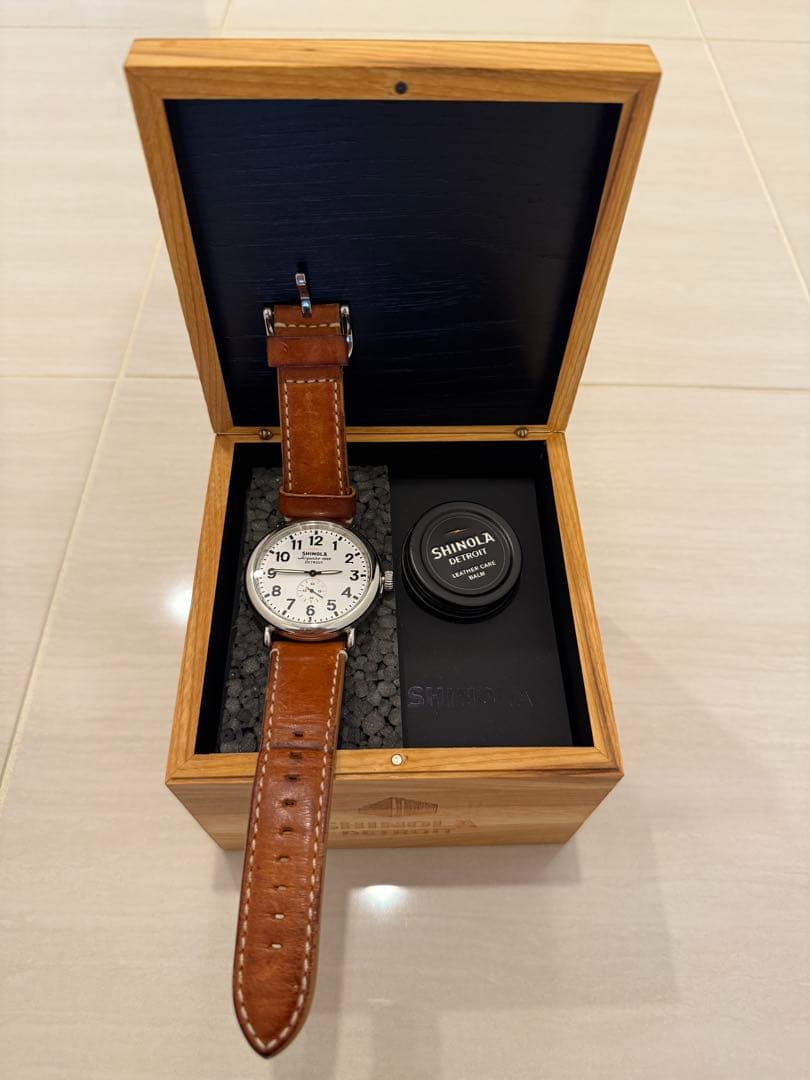 か*み様 SHINOLA Argonite-1069 稼働品