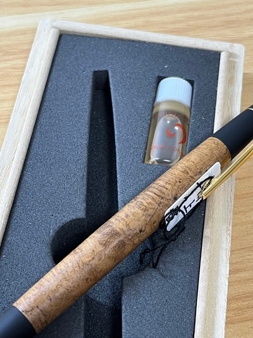 野原工芸　特上チーク瘤　シャープペンシル　固定式口金つき