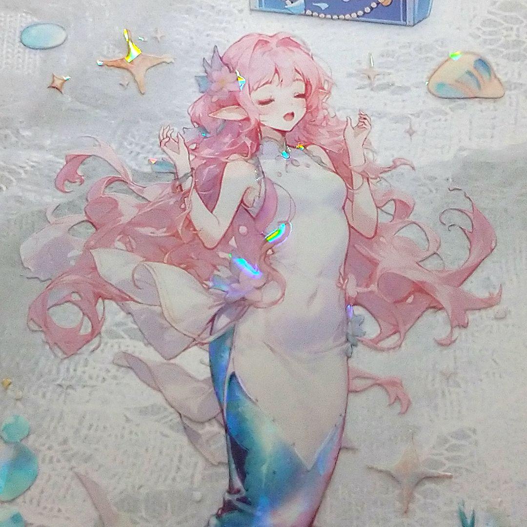 ✩再販✩J762＃深海灵动(贝壳光)未定义切り売り海外人物マステ女の子