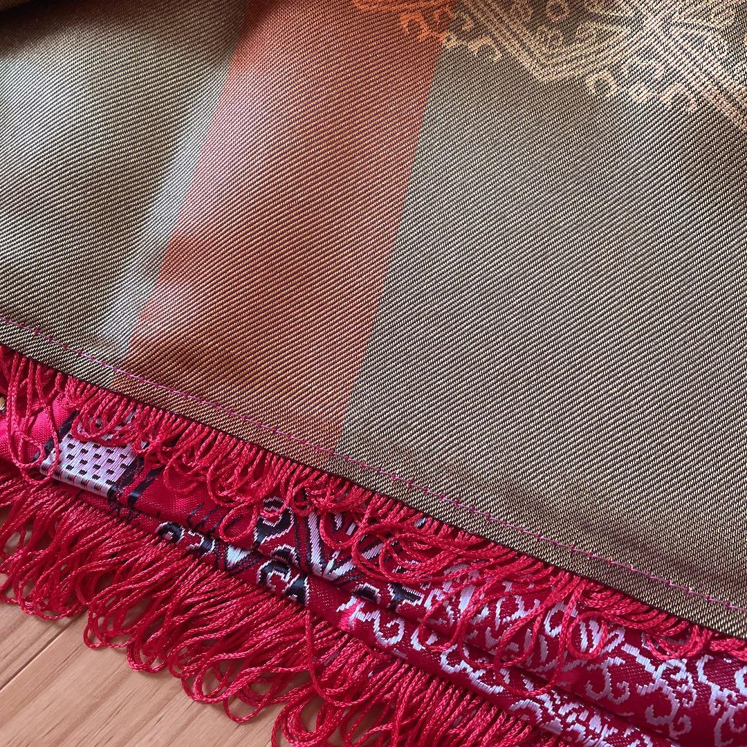 ★お値下げ中！10%OFF★蜀錦　ベッドカバー　枕カバー　刺繍