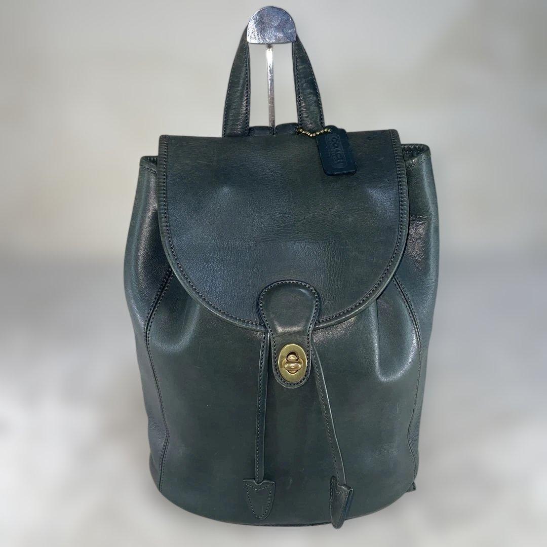 【美品】 OLD COACH オールドコーチ リュック ターンロック