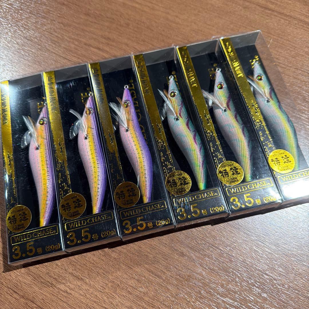 スクイッドマニア　ワイルドチェイス　3.5号　人気カラー
