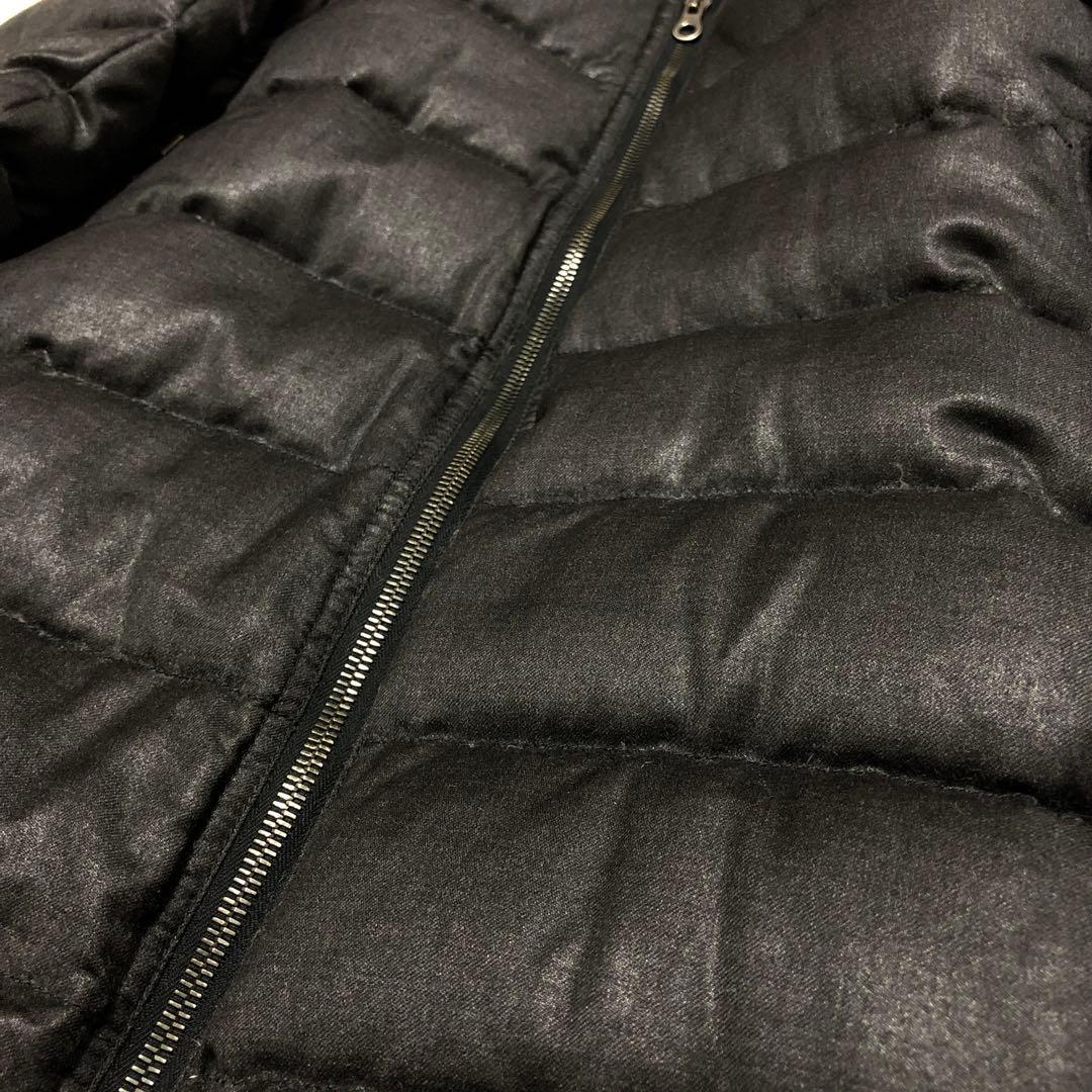 デュベティカ　ダウンコート　アチェ　ウール　チェルッティ✨　ダークグレー　42