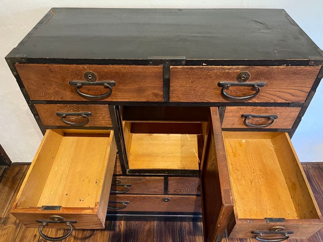 木製箪笥　アンティーク