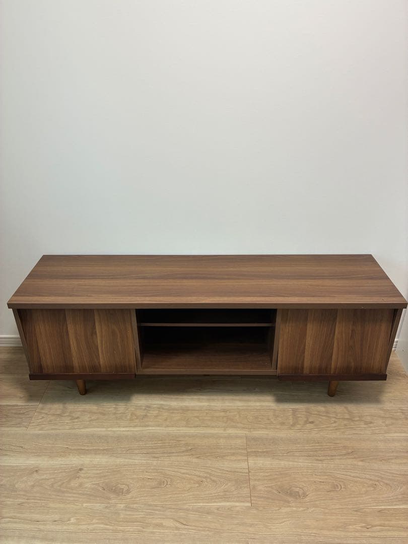 ウォールナット テレビ台 シンプルデザイン