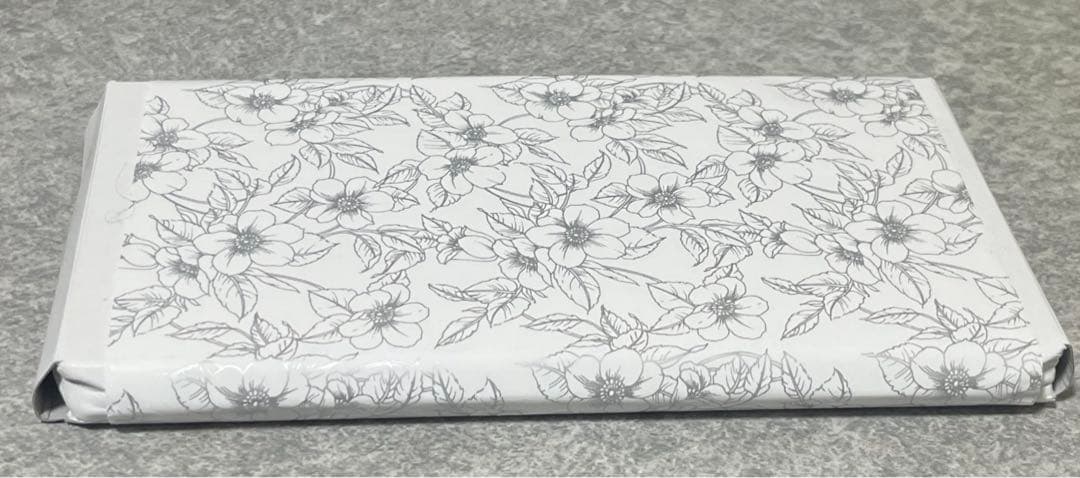 【訳あり】　皇居　長財布　シルバー　本体新品　未使用