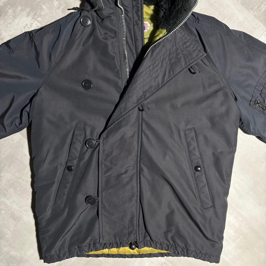 80s - vintage N2B フライトジャケット　ブラック　黒　USA製