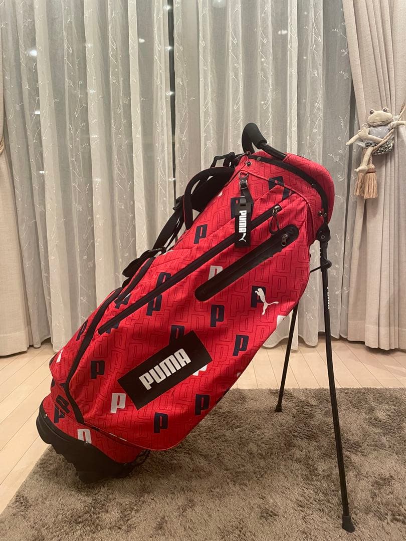 PUMA ゴルフバッグ レッド 4分割収納