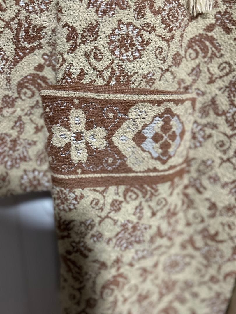 美品 The Dallas FUMIE TANAKA ダマスク柄ジャガード織