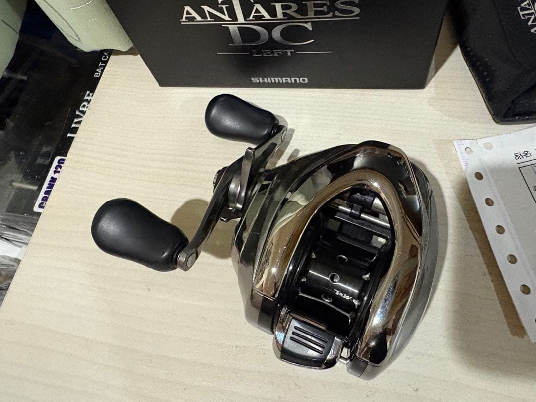 ★☆シマノ 16アンタレス DC ノーマル　レフト　未記入保証書　美品