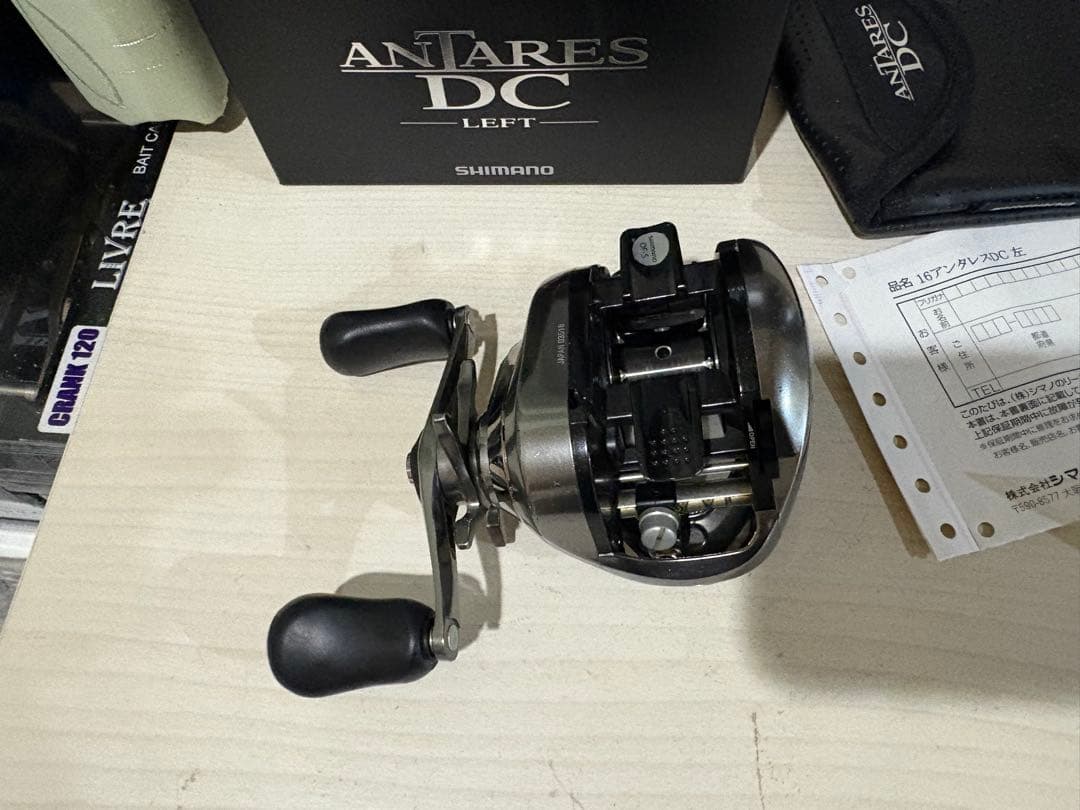 ★☆シマノ 16アンタレス DC ノーマル　レフト　未記入保証書　美品
