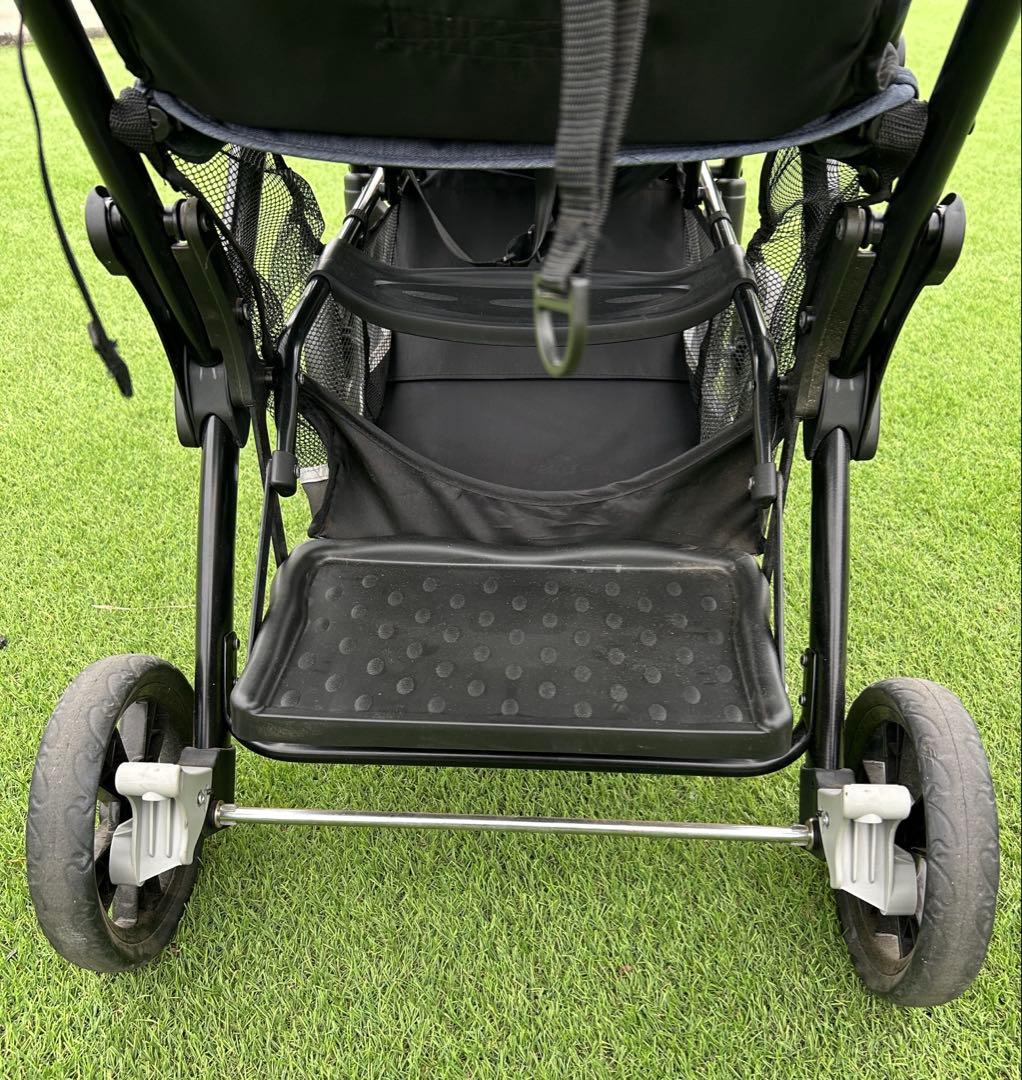 KATOJI カトージ 2人乗りベビーカー 二人でゴーDX 縦型