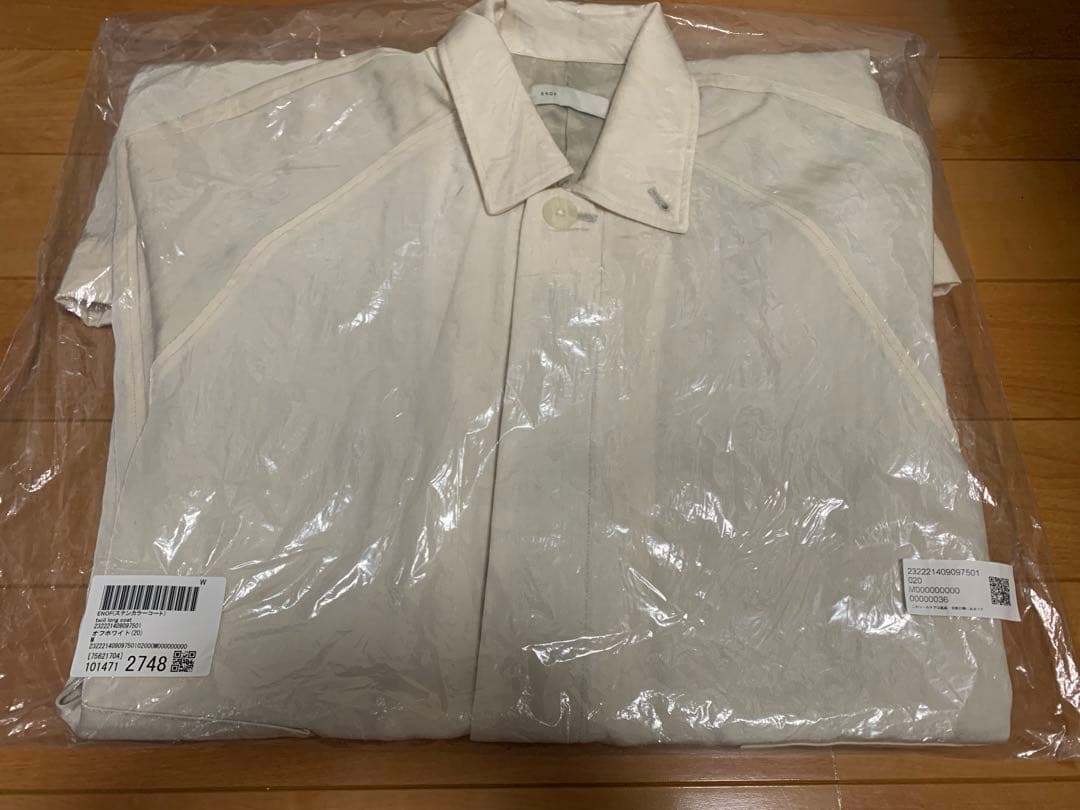 ジャケット・アウター ENOF twill long coat