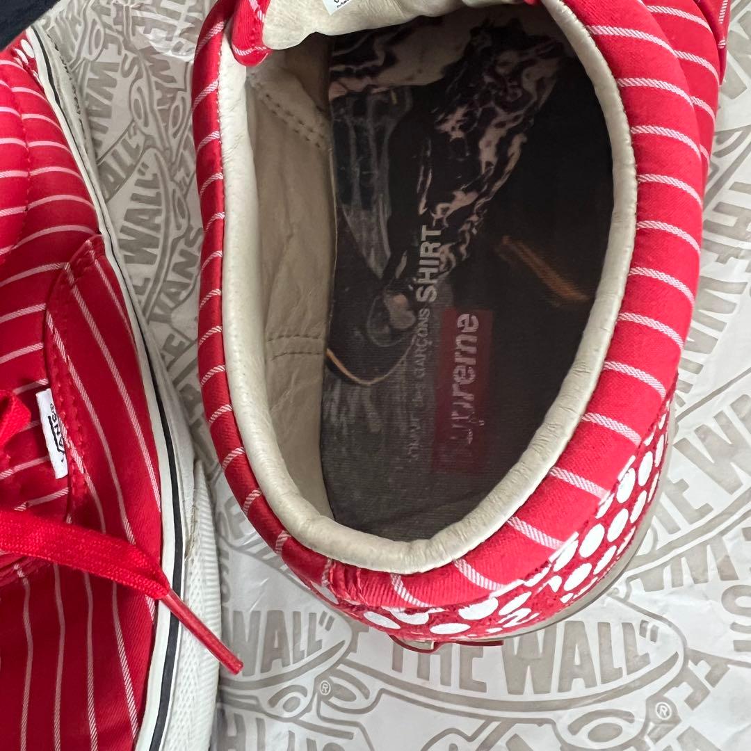 Supreme×COMME des GARÇONS SHIRT VANS27cm