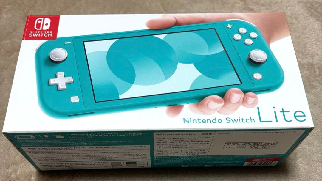 【傷あり】Nintendo Switch Right 本体ターコイズ　動作確認済