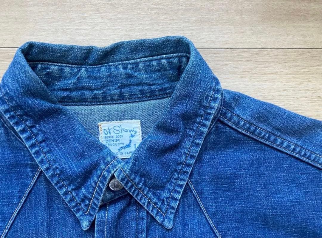 orslow ダンガリーデニムシャツ