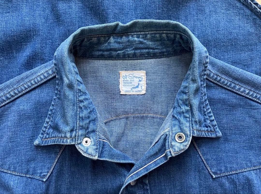 orslow ダンガリーデニムシャツ