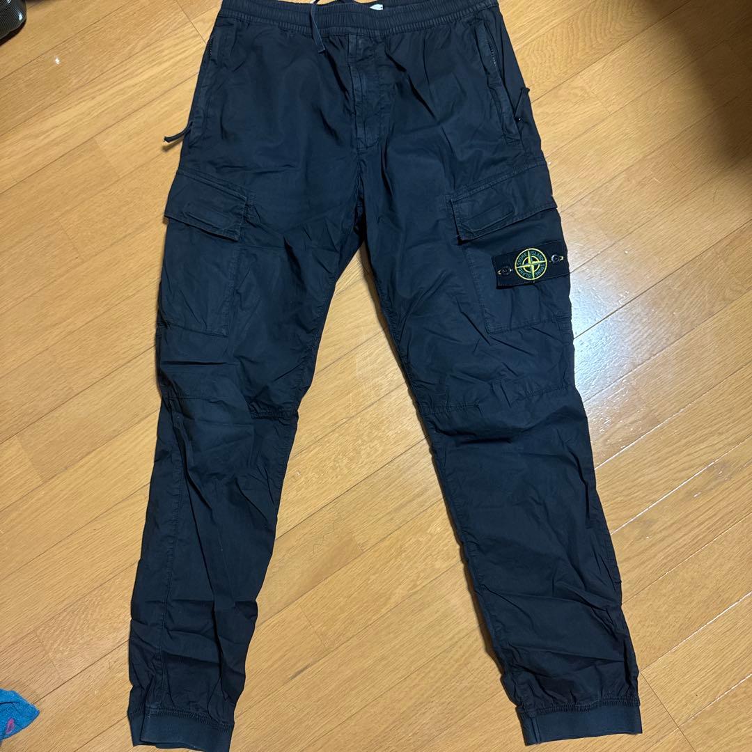Stone カーゴパンツ 黒