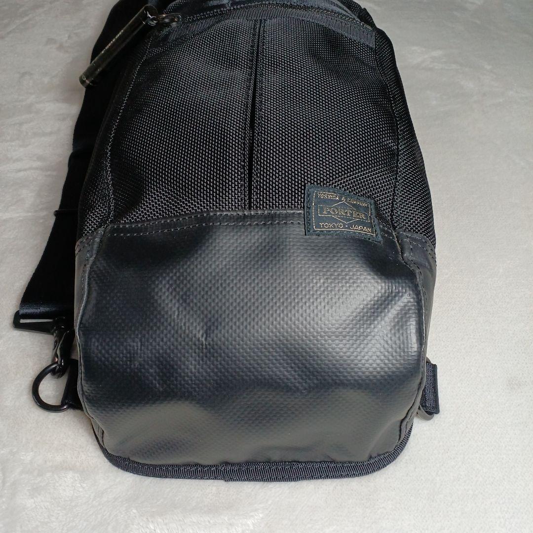 美品級 PORTER ポーター　HEAT ヒートボディ、スリングバッグ 　黒