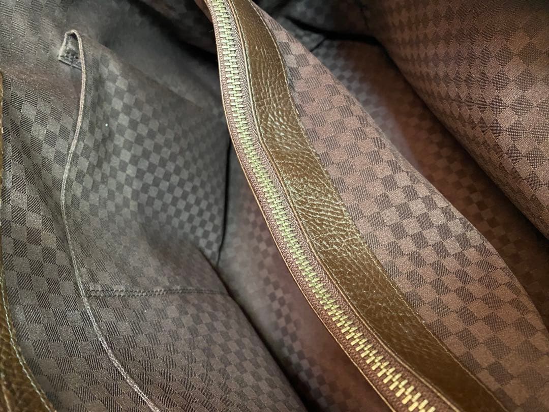 極美品JRA認定　クロコダイル目地染ボストン、トートバッグ、大きめバック