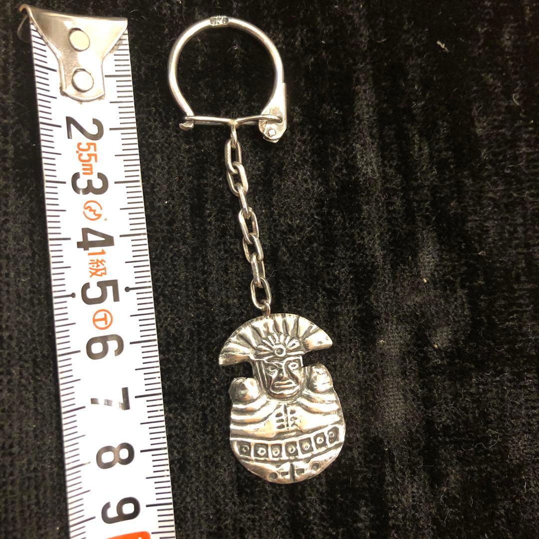 超レア☆アステカ　スターリングシルバー　キーホルダー