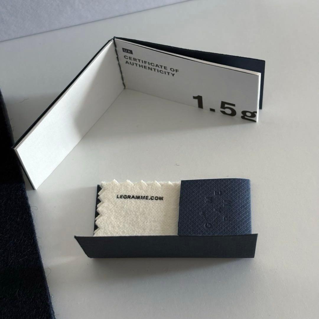 le gramme ribbon bracelet 7g 専用ケース付き