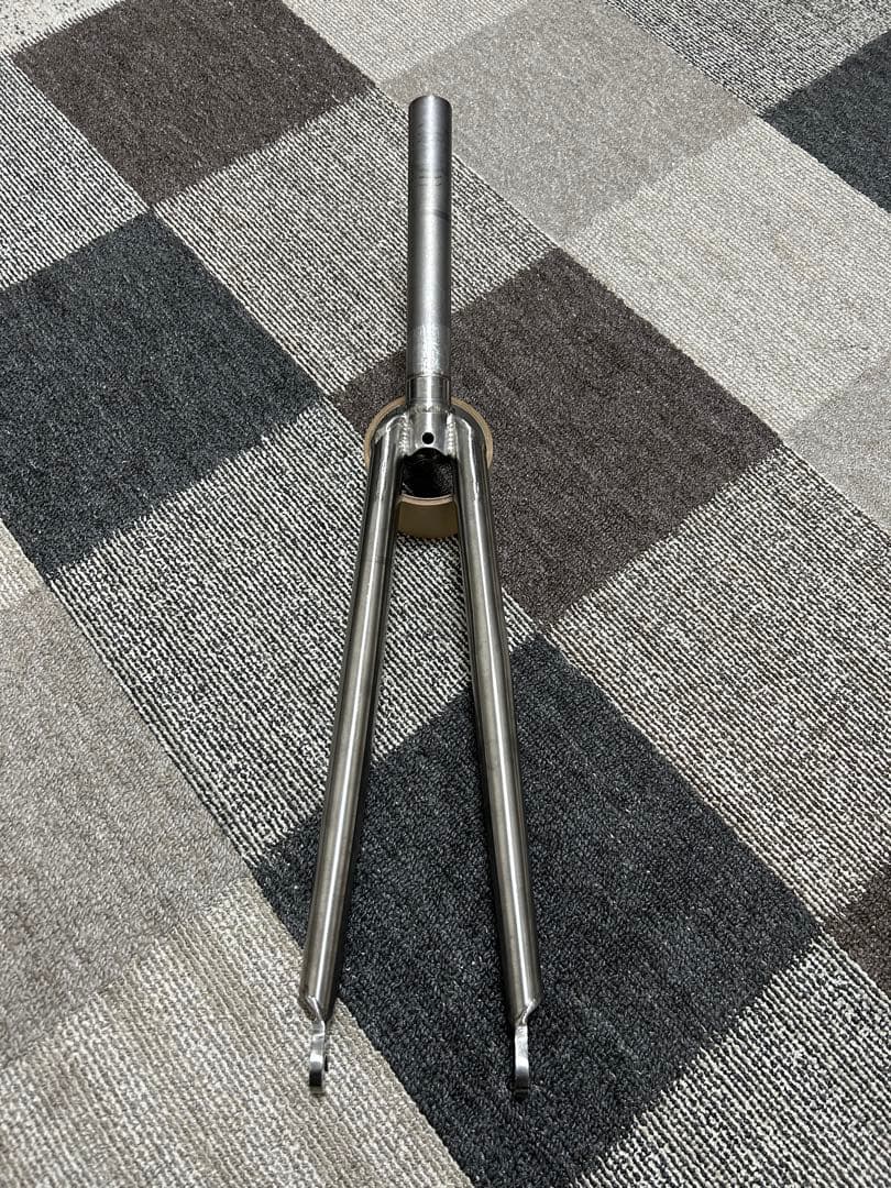 チタン titanium フロントフォーク 700c OS