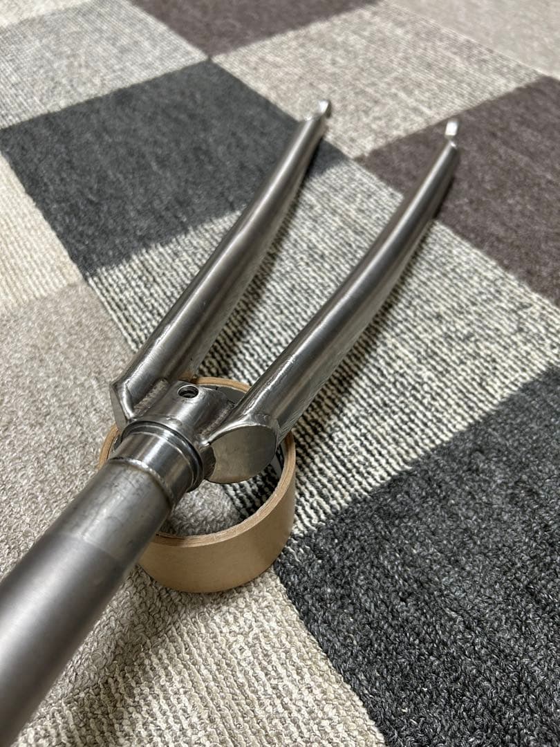 チタン titanium フロントフォーク 700c OS