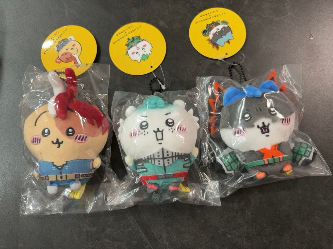 ちいかわ✖️ヒロアカ　コラボマスコット