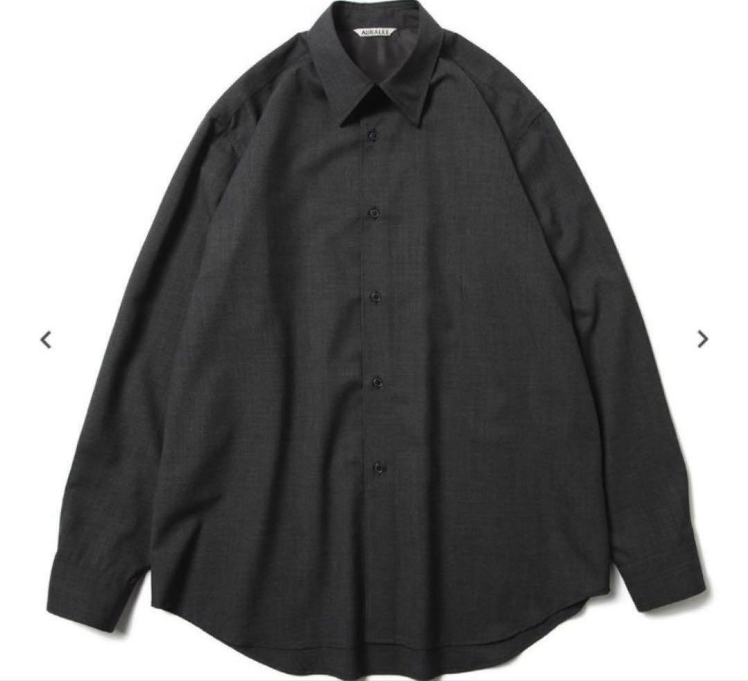 Auralee 23ss トロピカルウールシャツ　Size 4