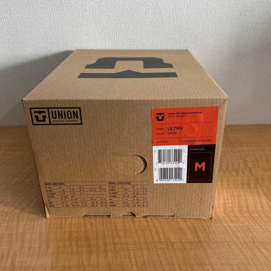 25-26 UNION ユニオン ULTRA ウルトラ SAGE M 新品未使用