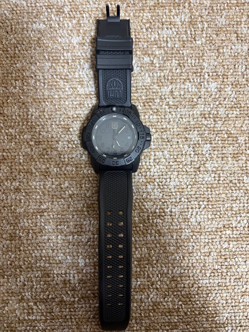 LUMINOX ブラック アナログ時計