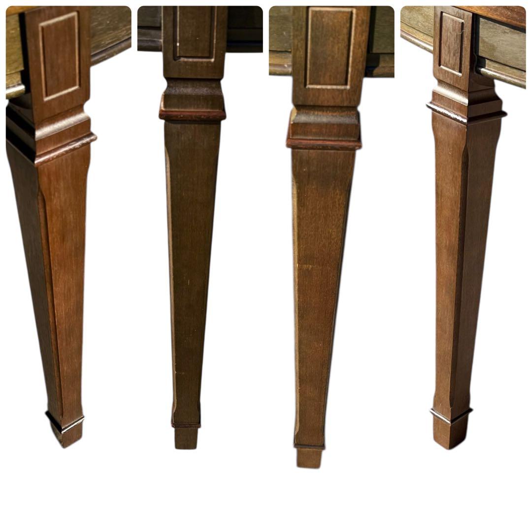 HR918 マルニ木工 伸長式 ダイニングテーブル オーバル 楕円 天然木