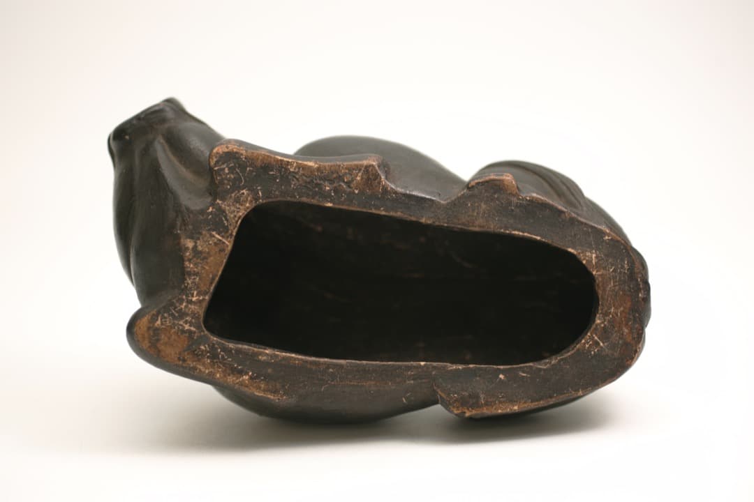 【即購入可】伏見焼／九々翁在銘／人形／牛／丑／大黒天／骨董／古美術／古民藝／飾物