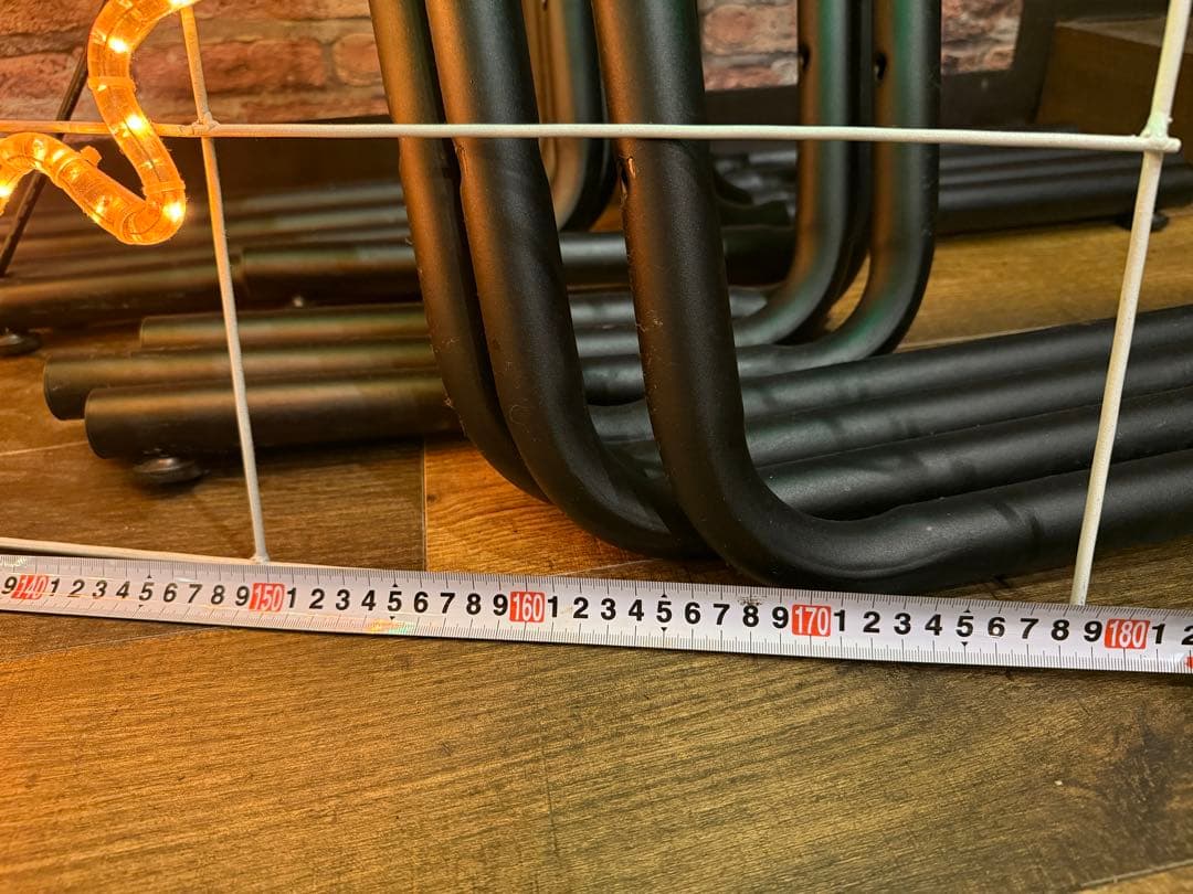 【美品】クリスマス イルミネーションライト 壁掛け用 エフェクト機能付き ベル