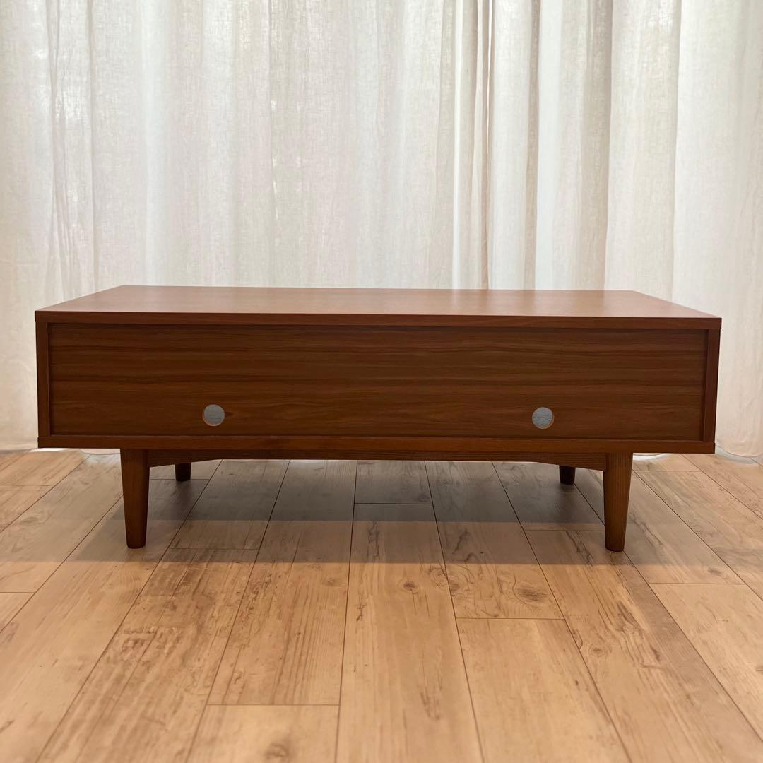 unico（ウニコ）HOLMシリーズ ウォールナット材ローボード