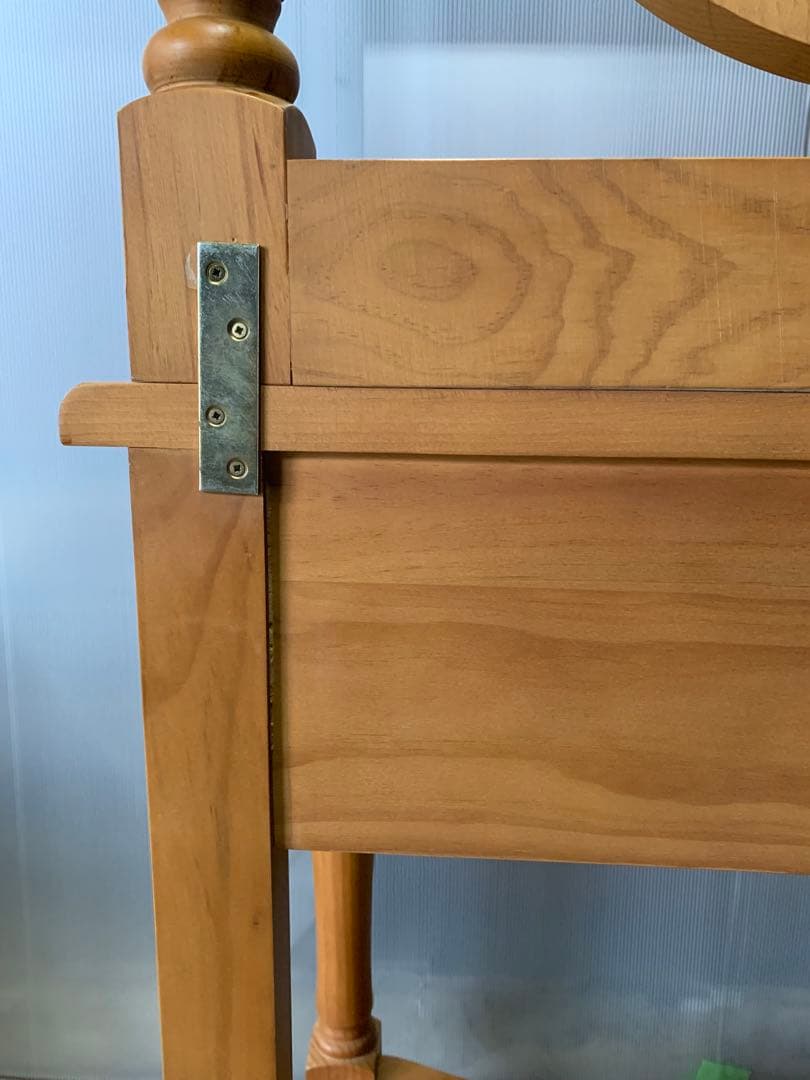 スペイン製 天然木 カントリー調ドレッサー フランスベッド スパニッシュ 家具