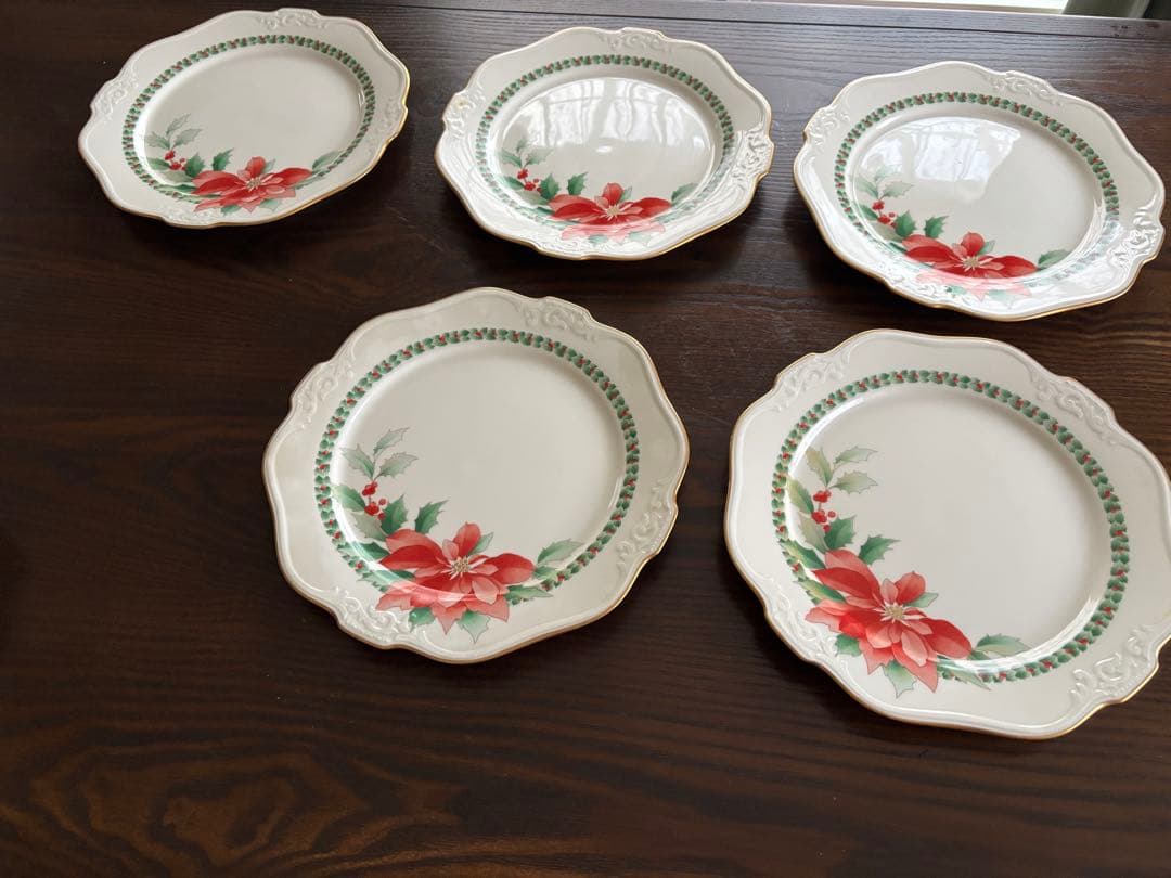 ノリタケ Christmas Memories クリスマスプレート 5枚