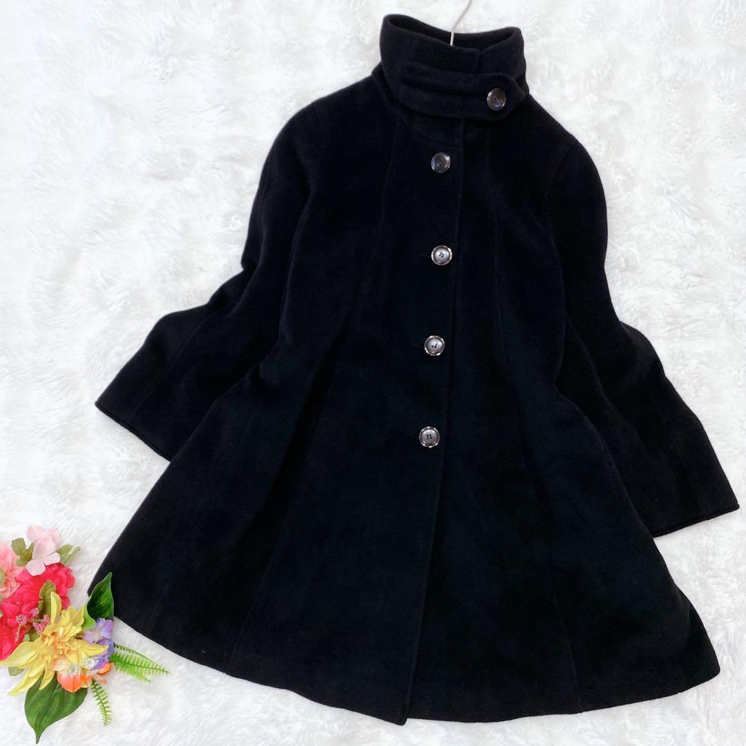 【極希少】アルマーニコレツォーニ チェスターコート アンゴラ カシミヤ 38