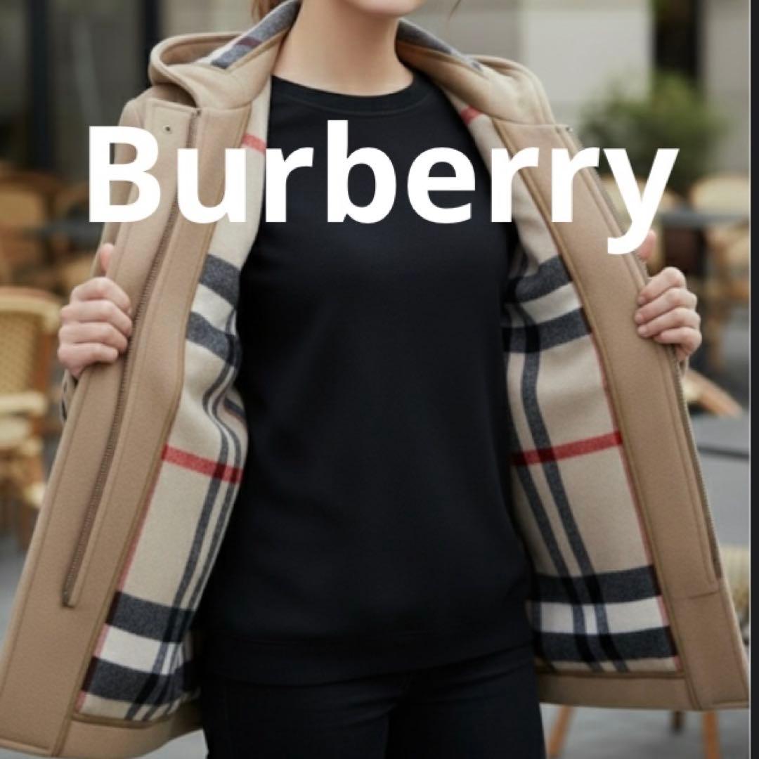 Burberry ダッフルコート 裏地ギガチェック M バーバリー　レディース