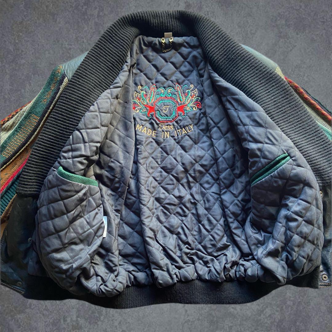 ジャケット・アウター 90s 00s vintage euro leather blouson y2k