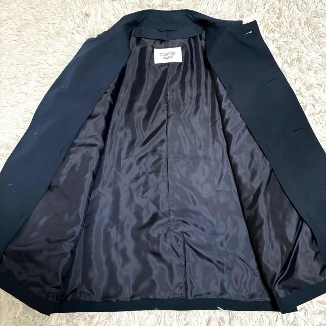 XL/現行⭐️マッキントッシュフィロソフィー TROTTER コート ライナー　紺