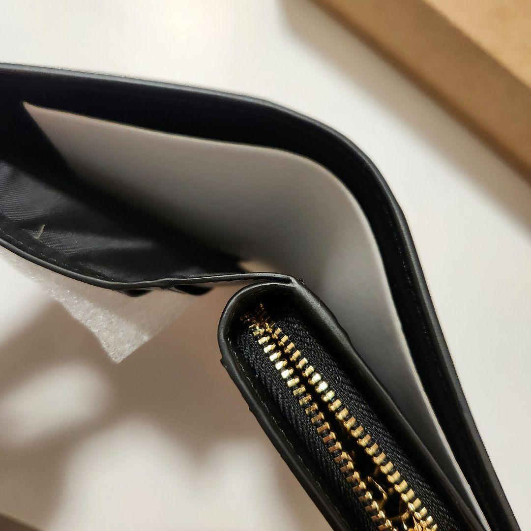 ​【新品・付属品】COACH 二つ折り財布 シグネチャー ブラウン チャーム付